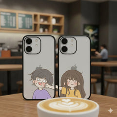 Cute Couple Banter – Protective Phone Case