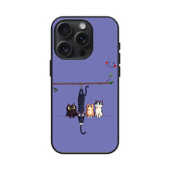 Adorable Hanging Cat Case