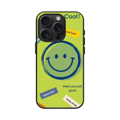 Electric Lime Smile Case