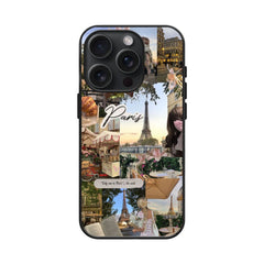 Paris Travel Diary Aesthetic Case