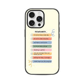 Self Care Checklist Case