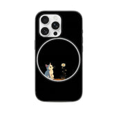 Glowing Circle Kitten Case