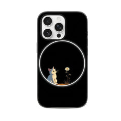 Glowing Circle Kitten Case